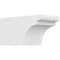 Ekena Millwork Standard Yorktown Architectural Grade PVC Rafter Tail, 6"W X 6"H X 12"L RFTP06X06X12YOR - alternate 1